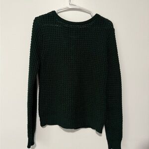 Ambiance apparel Forest Green Knit Sweater size Medium